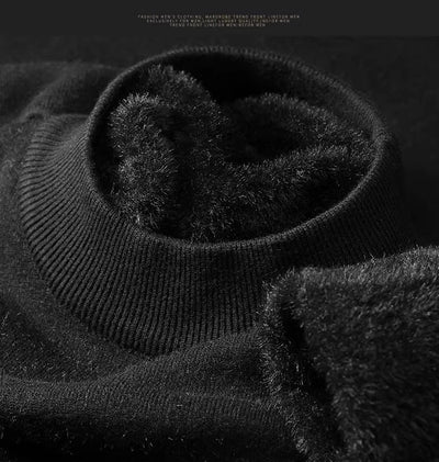 Suéter Cuello Alto Hombre Slim Fit Tejido Base Liso - Image 27