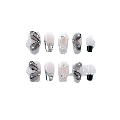 Parches de Uñas Deshidratadas Naked French Dance - Colección Halo - Image 2