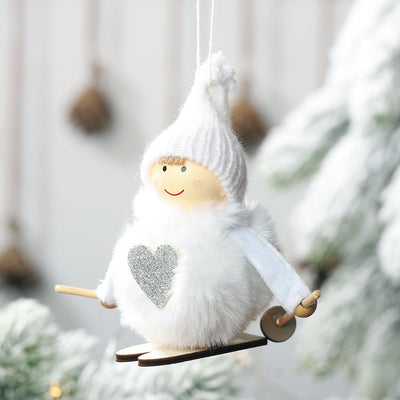 Adorno Navideño de Peluche - Bola Decorativa para Árbol de Navidad - Image 5