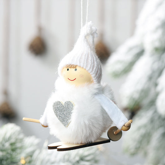 Adorno Navideño de Peluche - Bola Decorativa para Árbol de Navidad - Image 5