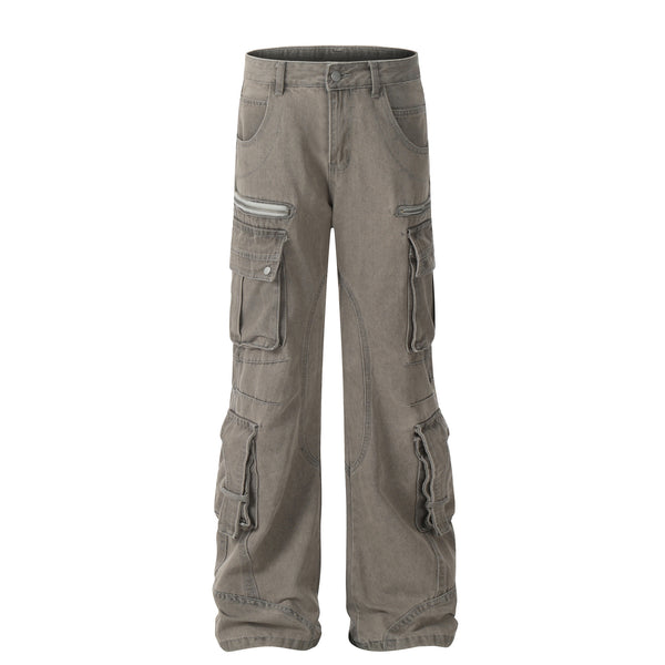 Overol de Algodón con Bolsillos Múltiples - Estilo Casual Versátil - Image 3