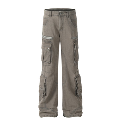 Overol de Algodón con Bolsillos Múltiples - Estilo Casual Versátil - Image 3