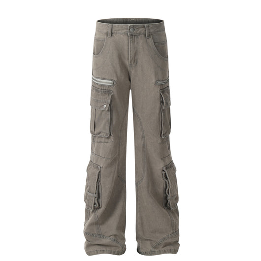 Overol de Algodón con Bolsillos Múltiples - Estilo Casual Versátil - Image 3