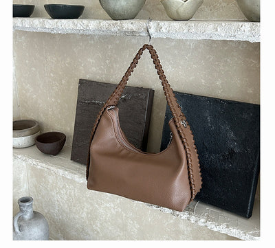 Bolsa de Moda Texturizada en Forma de Media Luna para Axila - Image 21
