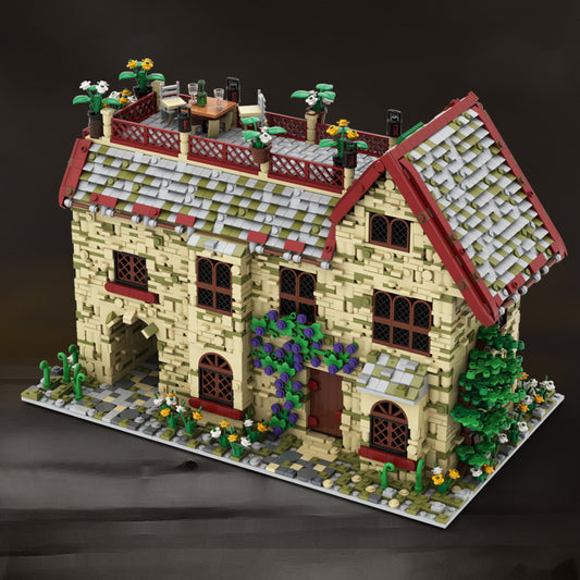 Bloques de Construcción Vista Urbana - Juguete Educativo de Partículas Pequeñas