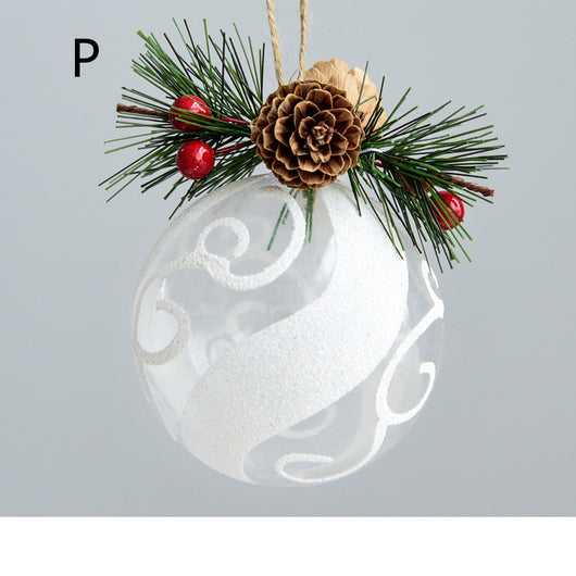 Bola de Navidad Decorativa 8cm - Plástico PET Pintado Premium - Image 17