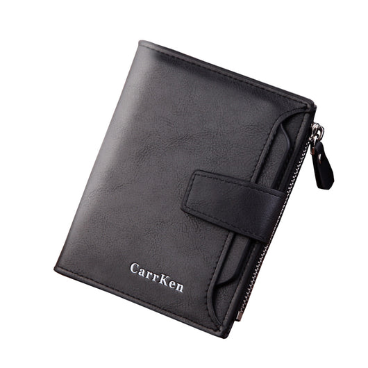 Cartera Corta para Hombre con Botón y Gran Capacidad - Image 6