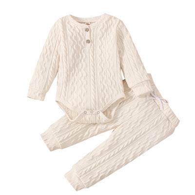Conjunto Infantil de Dos Piezas con Cuello Redondo y Mangas Largas - Image 14