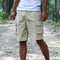 Pantalones Cortos Overol Elásticos Talla Grande para Hombre - Comodidad Casual de Verano