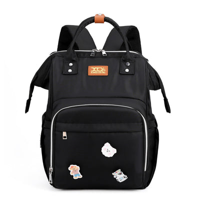Mochila Maternal Coreana Gran Capacidad con Separador Húmedo-Seco y Bolsa Térmica - Image 6