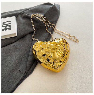 Bolso Bandolera Acrílico con Diseño de Corazón Meteorito Brillante - Image 18