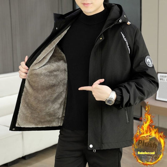 Chaqueta Térmica Acolchada con Capucha para Hombre - Abrigo Casual Invierno - Image 2