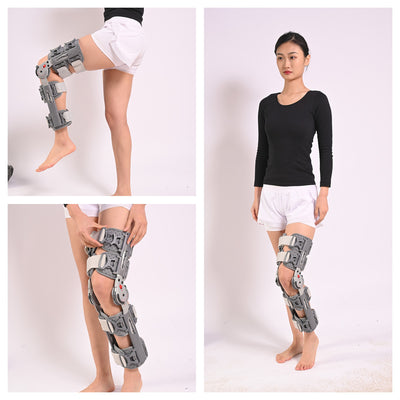 Soporte Articulado para Rodilla con Fijación Ajustable