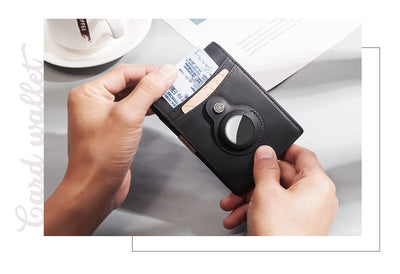 Billetera Minimalista de Cuero con Clip para Monedas y Protección RFID - Image 9