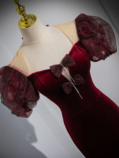 Vestido de Noche Terciopelo Performance para Mujer - Image 4