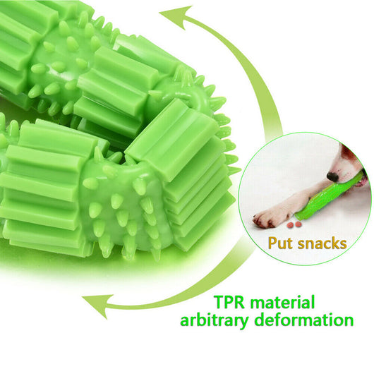 Juguete Masticable para Perros Agresivos con Dispensador de Premios y Limpieza Dental - Image 7