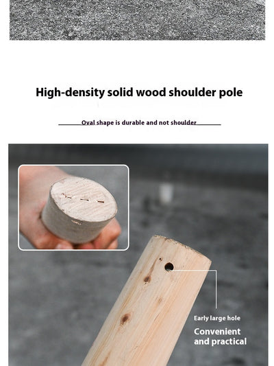 Hacha de Madera de Langosta con Mango Alargado de Madera Dura - Image 14