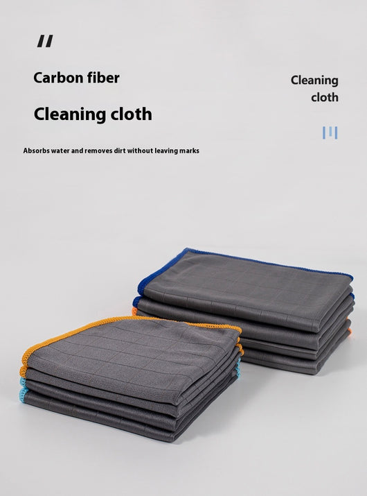 Paño de Fibra de Carbono para Limpieza de Cristales de Auto - Absorción de Agua sin Pelusa - Image 15