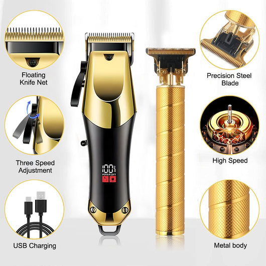 Cortadora de Cabello Profesional para Barbería y Estilismo - Image 4