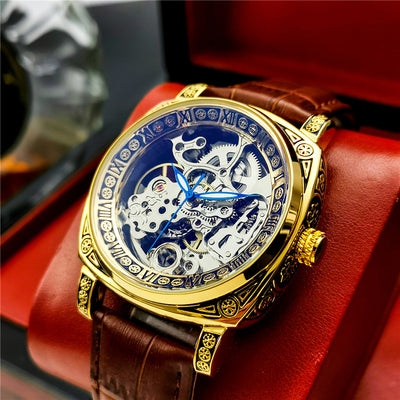 Reloj Mecánico Tourbillon Doble Cara con Esfera Luminosa para Hombre - Image 11