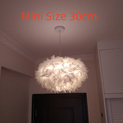 Lámpara de Techo Moderna Plumas para Sala y Dormitorio - Image 7