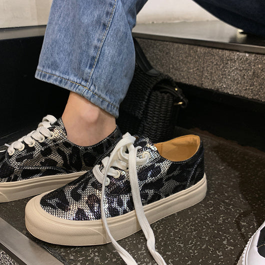 Tenis Estampado Leopardo Versátiles para Mujer - Image 5