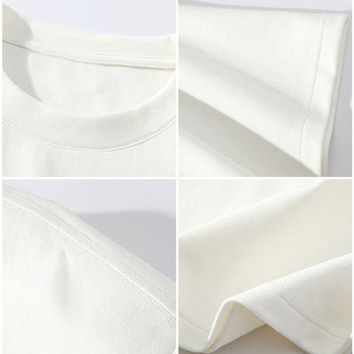 Playera de Algodón Cuello Redondo Otoño Unisex - Diseño Tendencia - Image 8