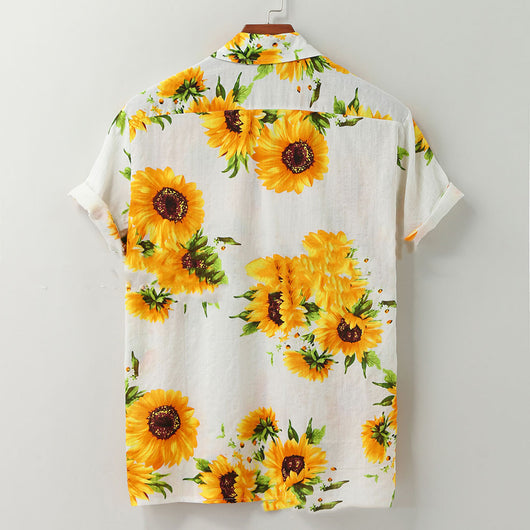 Camisa Estampada de Girasoles - Image 10