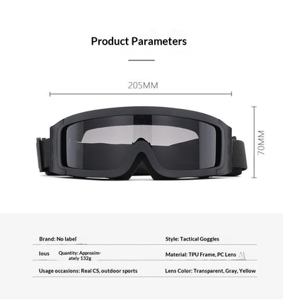 Gafas Tácticas Antiempañante con Protección Balística y Corrección para Miopía - Image 6