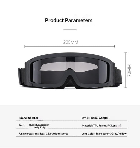 Gafas Tácticas Antiempañante con Protección Balística y Corrección para Miopía - Image 6