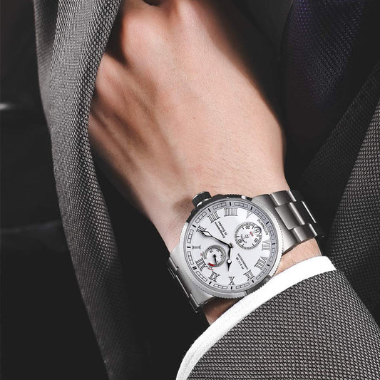 Reloj Deportivo Impermeable con Esfera Luminosa para Hombre