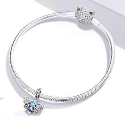Pulsera de Plata de Ley DIY con Dijes Personalizables S925 - Image 8