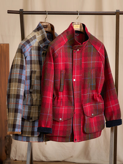 Chaqueta de Caza Slim Fit con Cuello de Pie y Cinturón - Image 13