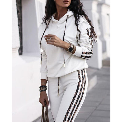 Conjunto Deportivo Casual de Dos Piezas - Moda Cómoda y Versátil - Image 8