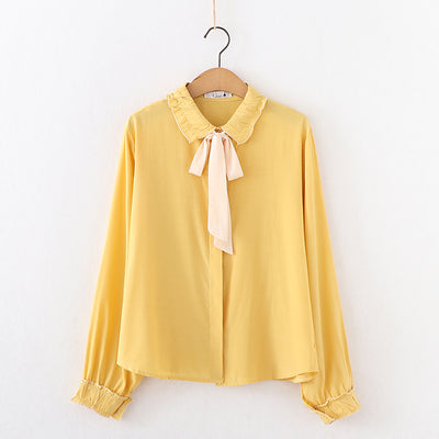 Blusa Chiffon Estilo Japonés - Rejuvenecedora y Versátil - Image 8