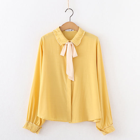 Blusa Chiffon Estilo Japonés - Rejuvenecedora y Versátil - Image 8