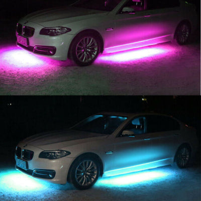 Chasis de Auto 1 Drag 4-5050 con Luces LED Inteligentes y Control por Voz - Image 12