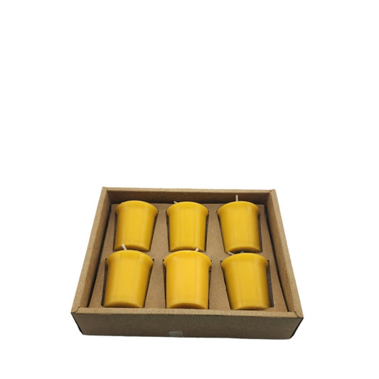 Vela de Cera de Abeja Aromaterápica sin Humo para Oración y Romance - Image 2