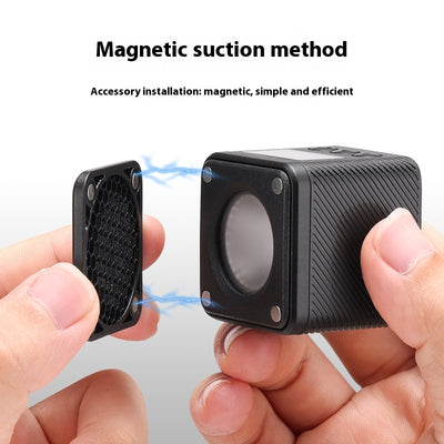 Luz de Relleno Magnética Mini LED Full Color con Batería de Litio - Image 5