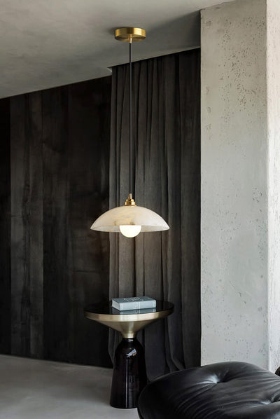 Lámpara de Techo de Mármol Italiano - Diseño Luxury de 3 Luces para Bar y Comedor - Image 10
