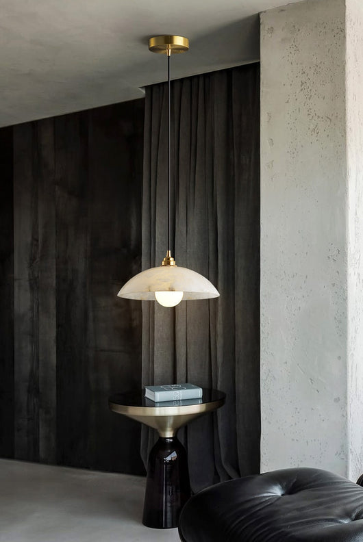 Lámpara de Techo de Mármol Italiano - Diseño Luxury de 3 Luces para Bar y Comedor - Image 10