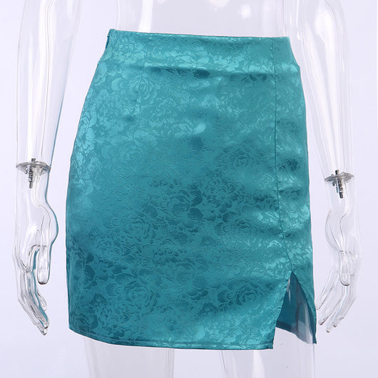 Falda de Verano en Jacquard de Satén - Image 12