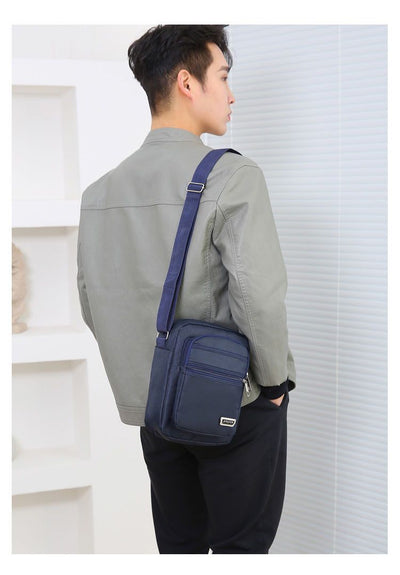 Bolso Bandolera Impermeable de Gran Capacidad con Múltiples Compartimentos - Image 11