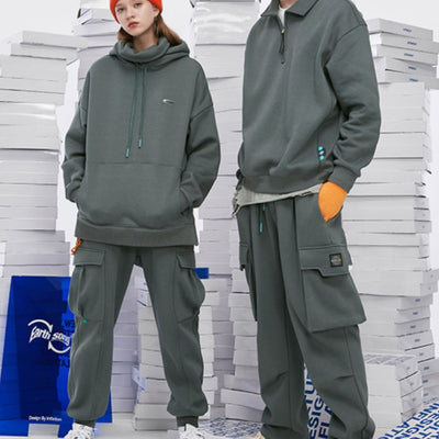 Pantalones de Chándal Tejidos con Forro Polar - Comodidad y Estilo para Hombre