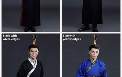 Traje Tang Primavera Otoño - Ropa Tradicional China para Hombre - Image 24