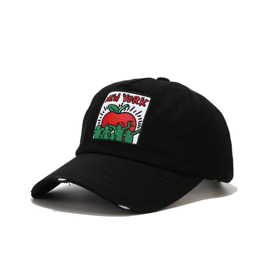 Gorra de Béisbol Retro con Parche Bordado y Agujeros de Ventilación - Image 5