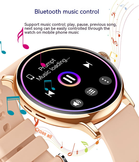 Reloj Inteligente CY500 con Monitor Cardíaco, NFC y Llamadas Bluetooth - Image 2