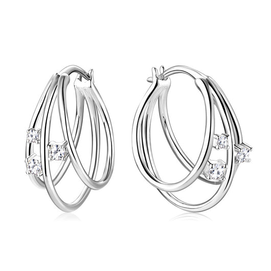 Aretes de Diamante Elegantes para Niña - Diseño Versátil - Image 5