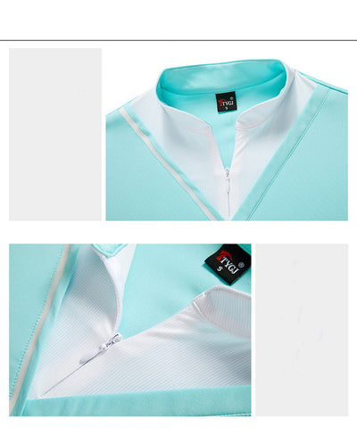 Playera Golf Mujer Cuello Alto Manga Larga Protección Solar Versión Coreana - Image 20