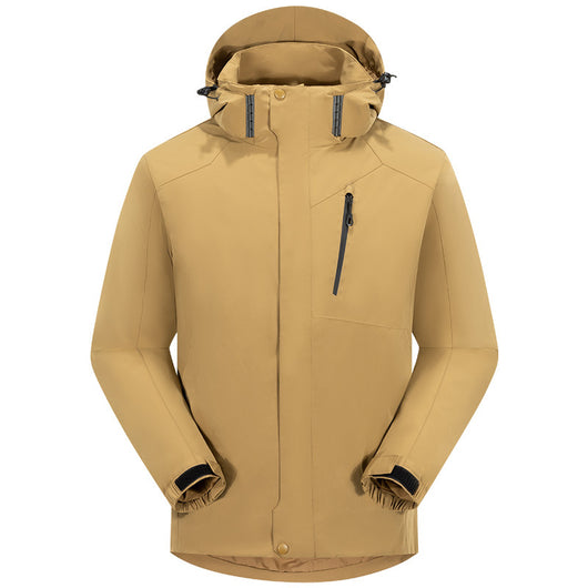 Chaqueta Acolchada 3 en 1 de Plumón de Pato Blanco para Parejas - Image 5